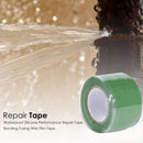 Self-fluxing Adhesive Tape Waterproof Stop Leak Seal Repair Tape (Green) Newly