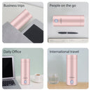 #A 304 Stainless Steel Electric Kettles 400ml Camping Leak-proof Vacuum Flask