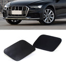 1 Pair Headlamp Headlamp Washer Cover ABS Black Cap Headlamp Auto Accessories