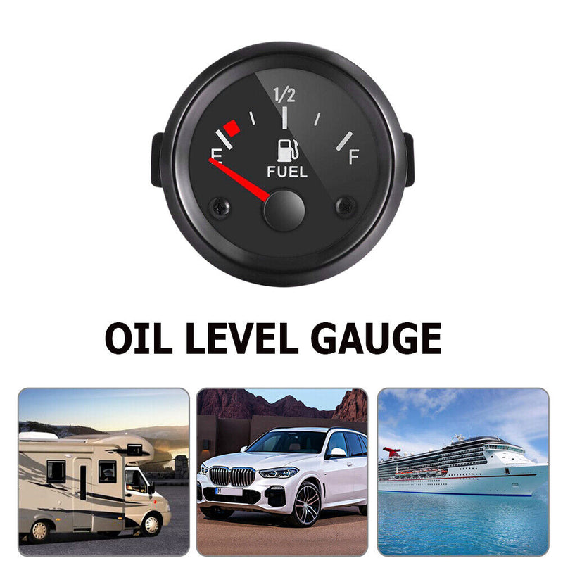 Car Oil Level Gauge with Light Universal Fuel Level Meter IP67 Waterproof Newly