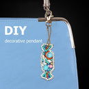 4pcs DIY Full Drill Special Shaped Diamond Painting Horse Candy Keychains Newly