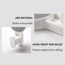 Self Adhesive Towel Rack Shower Hook Storage Racks Wall Hangers Robe Coat Hooks