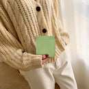 Women Wallets Napkin Tampon Bag Coin Purses Travel Cosmetic Bag (Green)