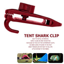 #A Tarpaulin Clip Jaw Grip Trap Tent Canopy Buckle Outdoor Rope Windproof Clamps