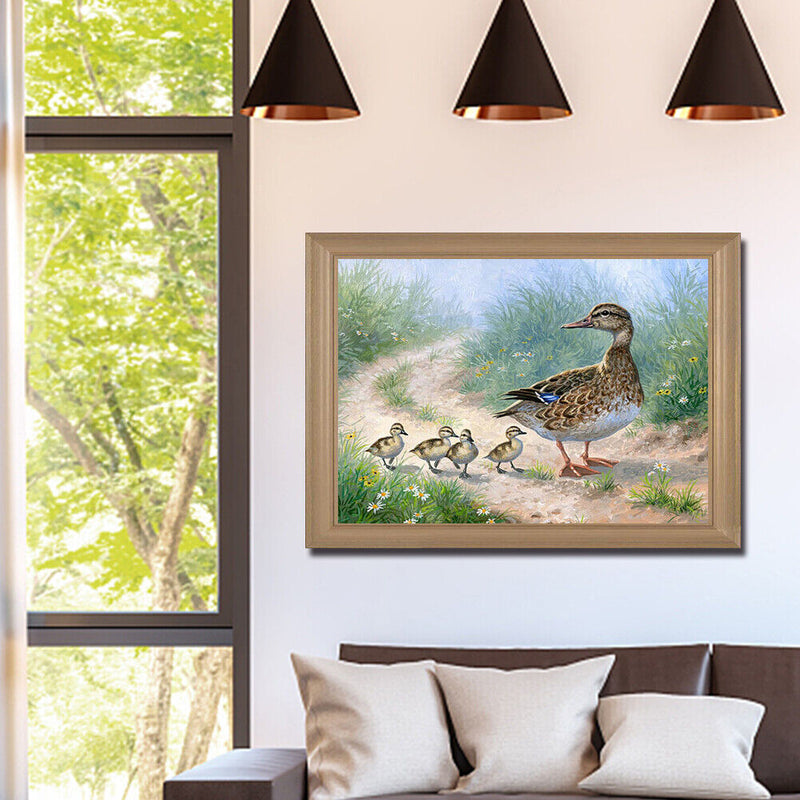 Bushes Animals Oil Paint By Numbers Kit DIY Acrylic Painting on Canvas Drawin
