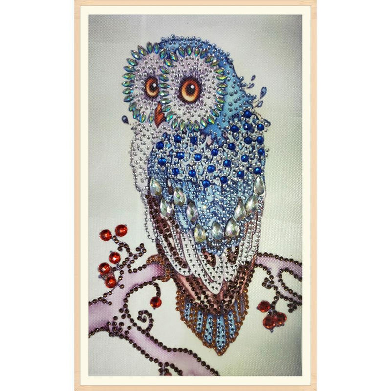 5D DIY Special Shaped Diamond Paint Bird Cross Stitch Embroidery Mosaic Kit