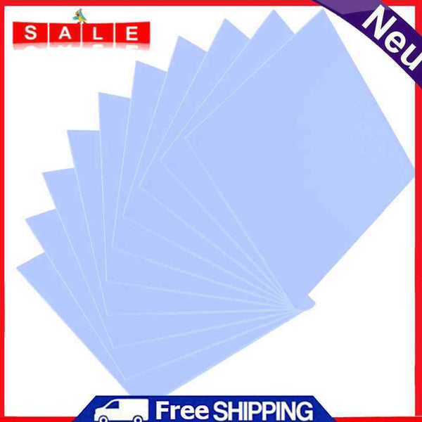 100x100mm 0.5mm Silicone Thermal Conducting Pad Sheet Computer CPU Graphics Chip Heatsink