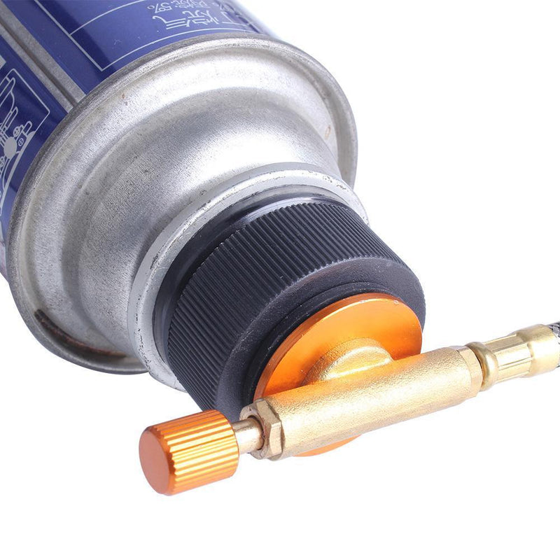 Outdoor Camping Picnic Stove Head Flat Gas Tank  Converter Refill Adapter