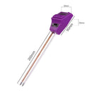 3-in-1 Soil PH Meter Flower Pot Hygrometer Tester Moisture Meter (Purple)