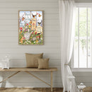 5D DIY Full Round Drill Diamond Paint Board Bird Mosaic Rhinestone Art Pict
