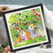 Partial Embroidery DIY 11CT Cute Rabbits Cotton Thread Cross Stitch Print Kit