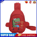 Kids Chest Bag Cute Fanny Cartoon Baby Cross-body Money Pouch (Red Car)