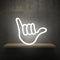 LED Finger Sign Neon Light Night Lamp Hanging for Home Party Decorations Newly