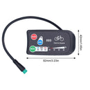 KT-LED880 MTB Speedometer Electric Bike Meter E-Bike Control Panel LED Display