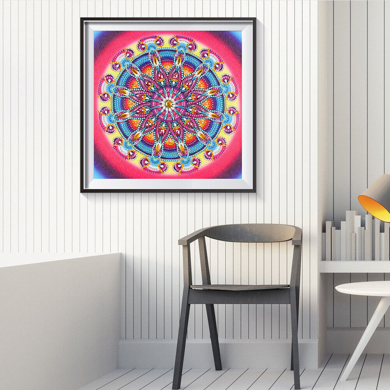 Mandala Part Special Shaped Diamond Painting Rhinestone Artwork Home Wall Decor