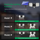 120LED Solar Wall Light 3 Modes Waterproof Folding Deform Induction Outdoor Lamp