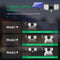 120LED Solar Wall Light 3 Modes Waterproof Folding Deform Induction Outdoor Lamp