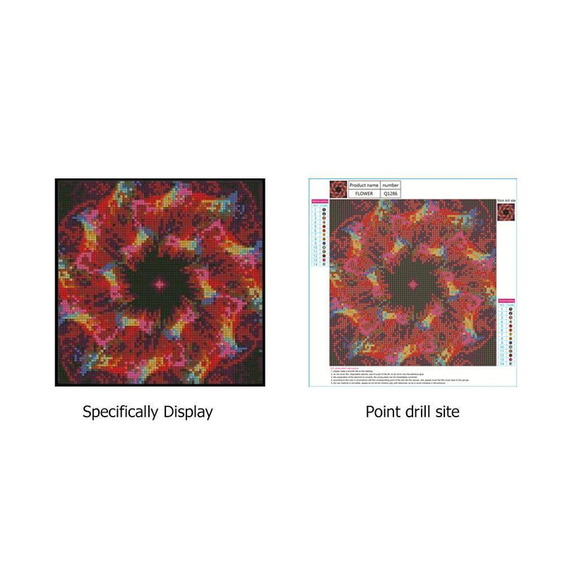 DIY Full Drill Round Diamond Painting Embroidery Kits Cross Stitch Craft  Newly