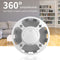 Bug Zapper Outdoor Durable Electronic Mosquito Zapper Pest Trap (White) Newly
