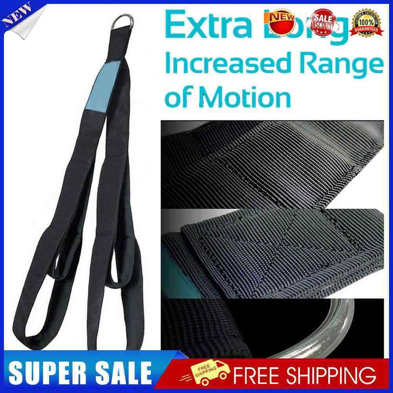 Fitness Tricep Rope Polyester Webbing Tension Rope Adjustable Home Gym Equi