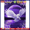 Frameless Night Owl Oil Paint By Numbers Handmade Drawing On Canvas Handicraft