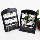 Plastic Earrings Studs Display Rack Square Home Plastic Jewelry Showcase Shelf