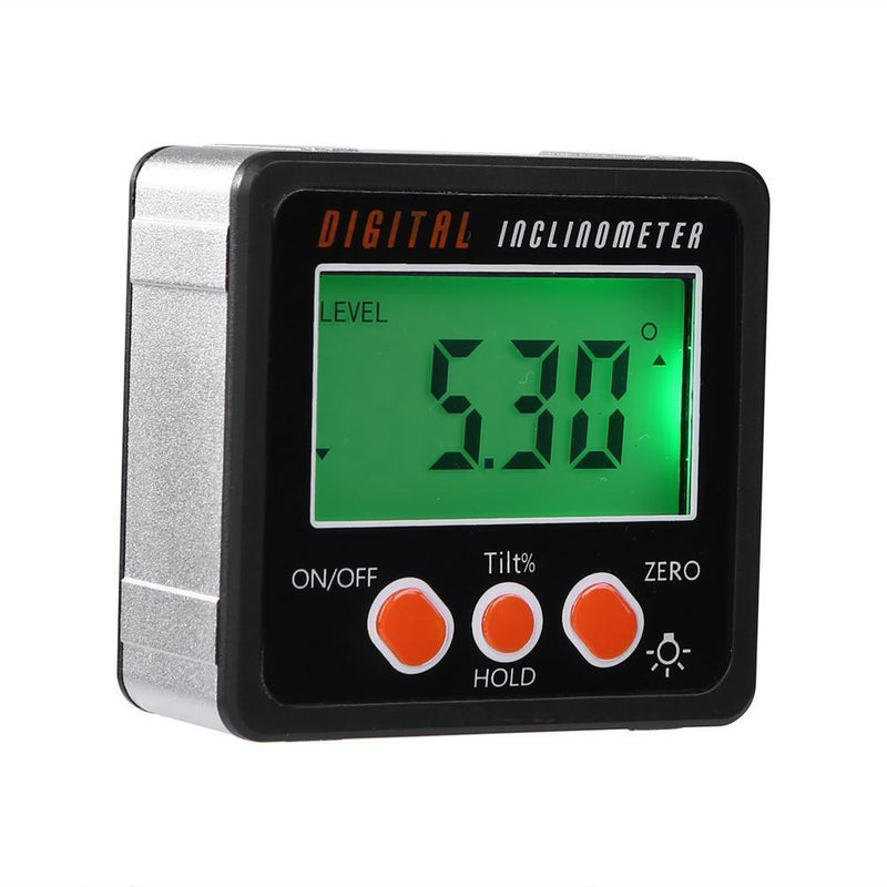 Foru-1 Digital Angle Gauge Tilt Gauge Angle Gauge Tilt Box with Magnet