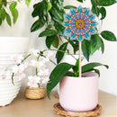 Rhinestone Craft Yard Lawn Flowers Decor Stick for Outdoor Home Christmas Gif