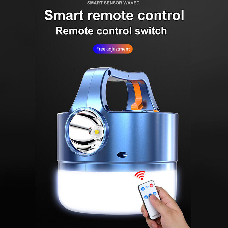 Portable Solar Camping Light Flashlight Tent Emergency Lantern Lamp for Outdo