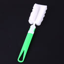 Sponge Cup Brush Removable Handle Cup Cleaning Brush Bottle Scrubber(Green)