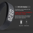 Sports Smart Wristband Pedometer Sleeping Monitor Fitness Bracelet (Black)-