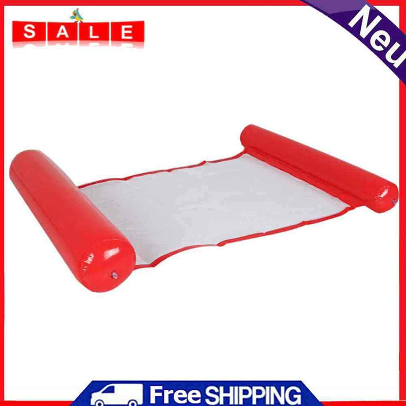 Foldable Water Hammock Swimming Pool Inflatable Air Mattress Floating Chair Bed
