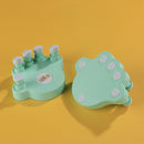 1 Pair Piano Finger Trainers Hand Strength Exerciser for Beginner (Green) Newly