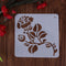 DIY Photo Album Theme Lace Ruler Scrapbook Painting Template Drawing Tool(A