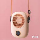 #A Portable Neck Leafless Fan Cooling Fan for Outdoor Sports Travel Office Deskt