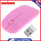 Multicolor 2.4GHz 1000DPI Ultra Thin 3-Button Photoelectric Radio Mouse with 8