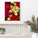5D DIY Diamond Painting Rose Full Round Diamond Mosaic
