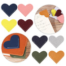 Cute Accessories Leather Reading Heart Bookmark Book Marker 8 Pieces Leather