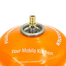 Stove Cylinder Valve Cooking Range Converter Tank Canister Gas Refill Adapter