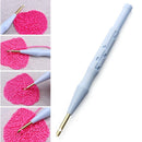 Punch Threader Needles Knitting Needles Tool Embroidery Needle Pen Weaving Tool