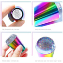 Manicure Tools Molds With Cap Silicone Nail Stamper For French Nails Soft Stamp