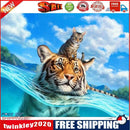 Painting By Numbers Kit DIY Tiger Hand Painted Canvas Oil Art Picture Gift