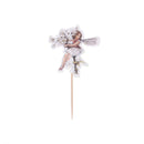 Wedding Flower Theme Angel Sticks Cupcake Decoration Fairy Girls Cake Topper