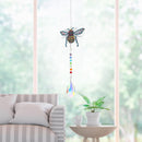 2pcs Crystal Wind Chimes Diamond Hanging Light Catcher Home Decor (ZH009)