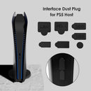 7pcs/Set For Sony PS5 Gaming Console Dust Plugs Anti-Dust Cap Dustproof Cov
