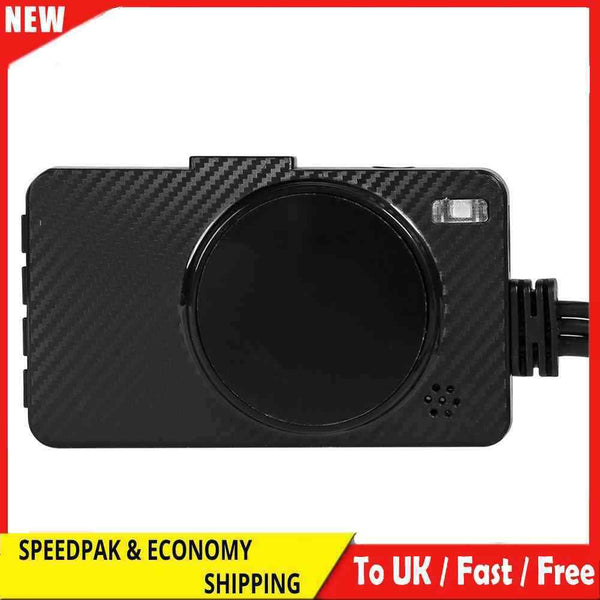 SE300 Motorcycle DVR Dash Cam 3 inch Screen Front+Rear View Motorcycle Camera