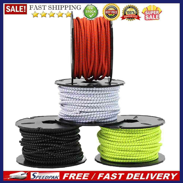 15m Strong Elastic Latex Rope 3mm Bungee Cord Stretch String for Jewelry