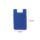 Adhesive Silicone Fashion Elastic Wallet Case Phone Card Holder Card Pocket