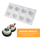 8 Cavity Silicone Cake Mold DIY Chocolate Mould Mousse Dessert Decorating T