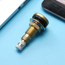 VODOOL TR618A Brass Air Water Hoseless Tire Valve Stem Rim for LAN